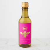 キーン感謝していビー任意の色で ワインラベル (正面)