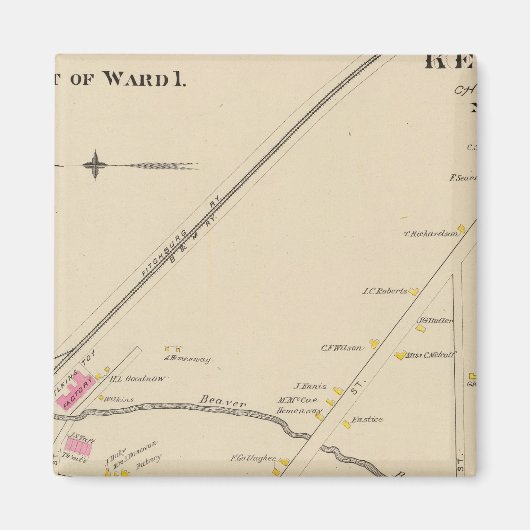 キーン（第1区） マグネット (正面)