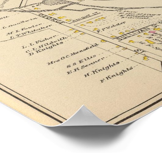 キーン（第12区） ポスター (角)