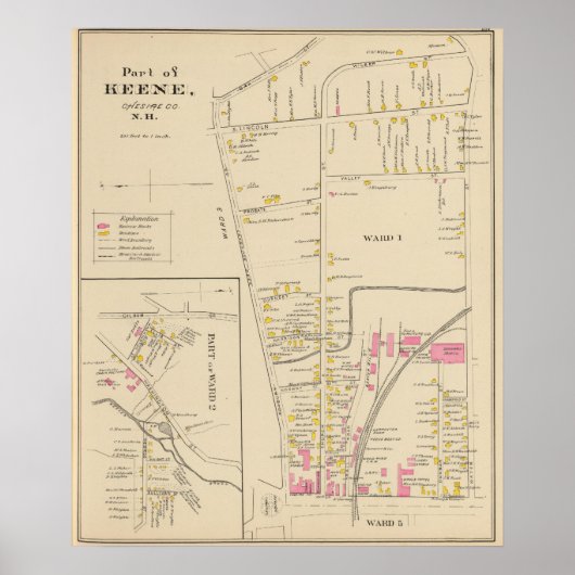 キーン（第12区） ポスター (正面)