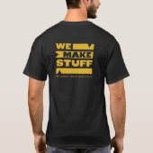 キーンMGCインダストリアルデザインTシャツ Tシャツ (裏面)