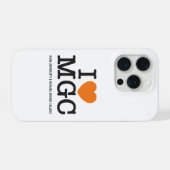 キーンMGCインテリアデザイン iPhoneケース (裏面横)
