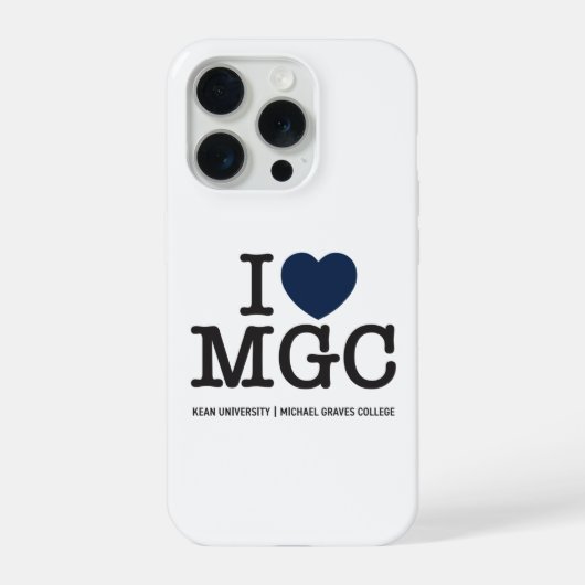 キーンMGCグラフィックデザイン iPhoneケース (裏面)