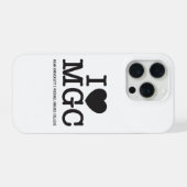 キーンMGCマイケル・グレイヴス・カレッジ iPhoneケース (裏面横)