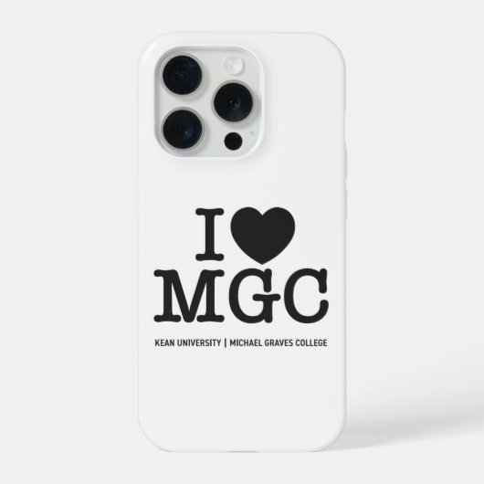 キーンMGCマイケル・グレイヴス・カレッジ iPhoneケース (裏面)