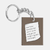 キー親愛チェーン神父(2) （距離からの贈り物） キーホルダー (正面左)