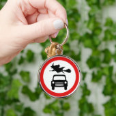 キー飛んでいるリングを切り替え キーホルダー (手)