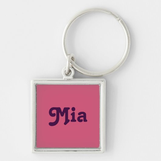 キー チェーン Mia キーホルダー (正面)
