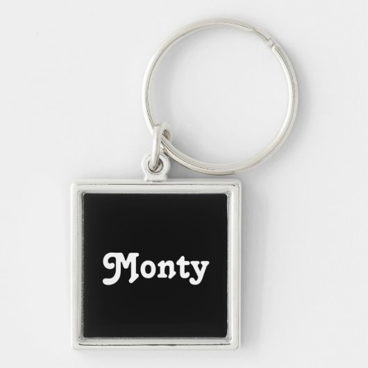 キー チェーン Monty キーホルダー (正面)