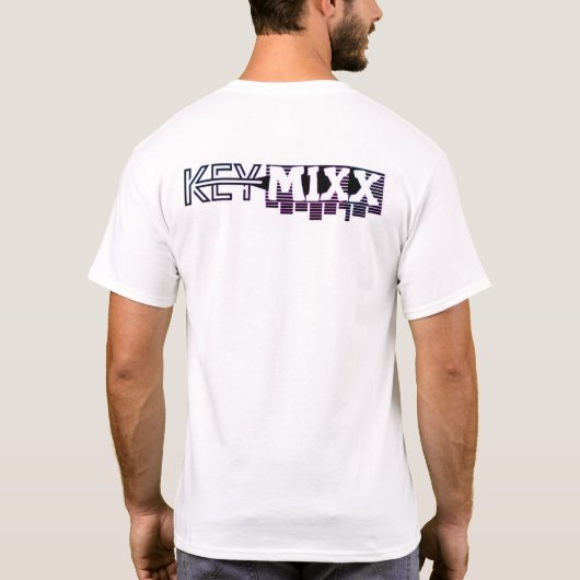 キーMIXX公式Tシャツ Tシャツ (裏面)