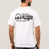 キーMIXXOFFICIAL Basic Dark Tシャツ (裏面)