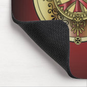 キーRhoのモノグラムの~のキリスト教の記号P及びX マウスパッド (コーナー)