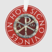 キーRho -キリストのモノグラム オーナメント (正面)