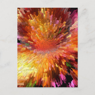 キ太陽のューブの爆破 ポストカード