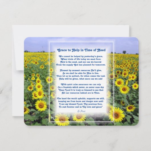 キ救済リスト教の詩  シーズンカード (正面)