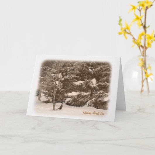 キ考えるジ カード (黄色い花)