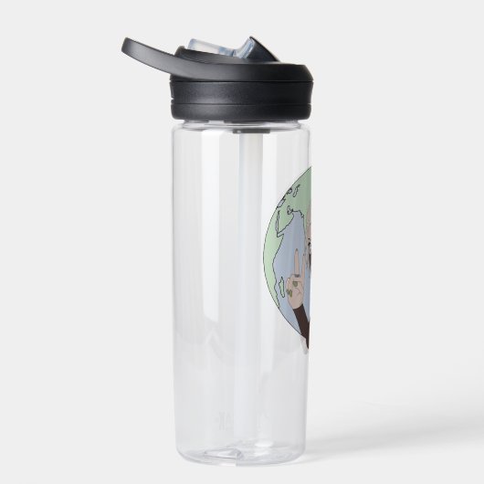 キ3 （地球） ウォーターボトル (右面)