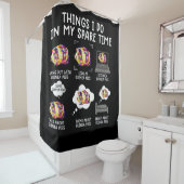 『ギおもしろいニーピグの暇なときの仕事』 シャワーカーテン (インサイチュ)