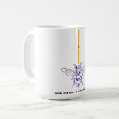 ギアでブズブズ:ロボビースタイル! コーヒーマグカップ (正面左)