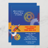 ギアとツールの招待状 招待状 (正面/裏面)