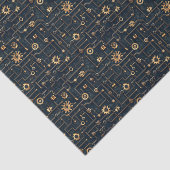 ギアとパイプのSteampunkパターンBL7 Decopage 薄葉紙 (詳細)