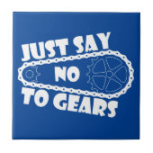 ギアにノーと言う タイル (正面)
