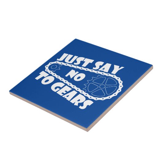 ギアにノーと言う タイル (側面)