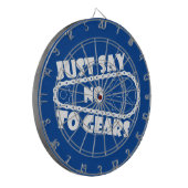 ギアにノーと言う ダーツボード (正面左)