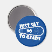 ギアにノーと言う マグネット (正面/裏面)