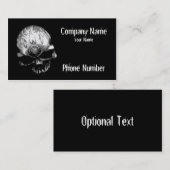 ギアのヘッドスカル 名刺 (正面/裏面)