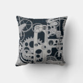 ギアのロボティック機械類の枕 クッション (裏面)