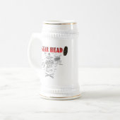 ギアの頭部 ビールジョッキ (正面左)