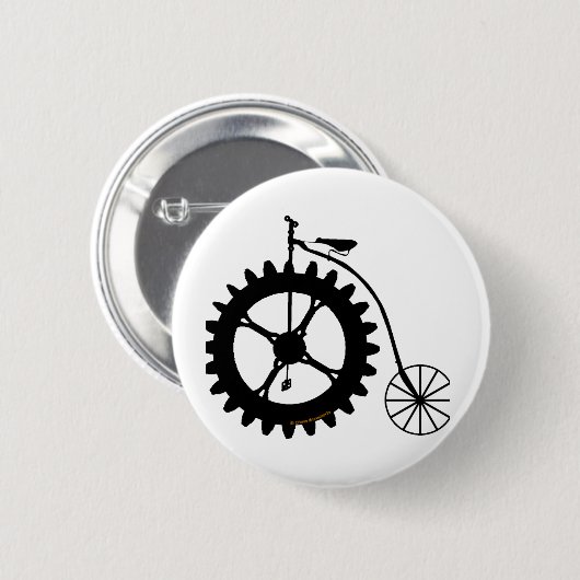 ギアのFarthing 缶バッジ (正面&裏面)