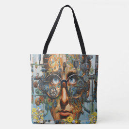 ギアは油を絞って準備ができている トートバッグ