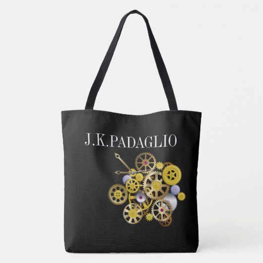 ギアは油を絞って準備ができている トートバッグ (裏面)