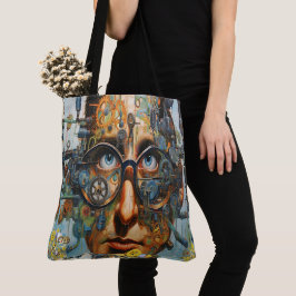 ギアは油を絞って準備ができている トートバッグ