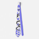 ギアオンペリウィンクルブルー ネクタイ (正面)