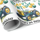 ギアトラクター3rd誕生日バッシュに入る ラッピングペーパー (ロールコーナー)