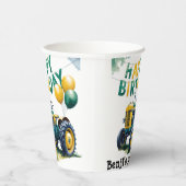 ギアトラクター3rd誕生日バッシュに入る 紙コップ (右)