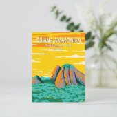 ギアナアマゾニアン国立公園ヴィンテージ ポストカード (スタンド正面)