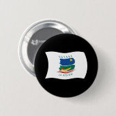 ギアナフランスの国旗のボタン 缶バッジ (正面&裏面)