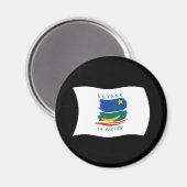 ギアナフランスの国旗のマグネット マグネット (正面/裏面)