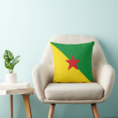 ギアナフランスの州旗 クッション (椅子)