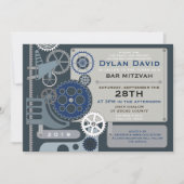 ギアバーバルミツワー招待状 招待状 (正面)