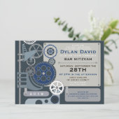 ギアバーバルミツワー招待状 招待状 (スタンド正面)