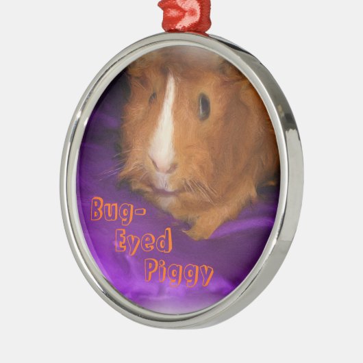 ギアピギーピギーピグのクリスマス装飾 メタルオーナメント (左)