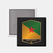 ギアフランスのナ マグネット (正面/裏面)