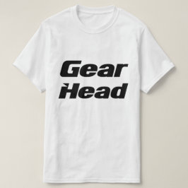 ギアヘッドTシャツ(白) Tシャツ