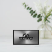 ギアホイールハウスロゴ 名刺 (スタンド正面)