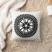 ギアホイール – 複合10スポーク クッション (ブランケット)